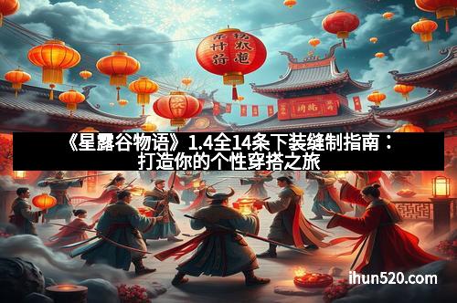 《星露谷物语》1.4全14条下装缝制指南：打造你的个性穿搭之旅